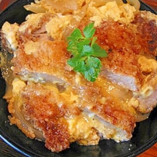 醤油麹風味のカツ丼